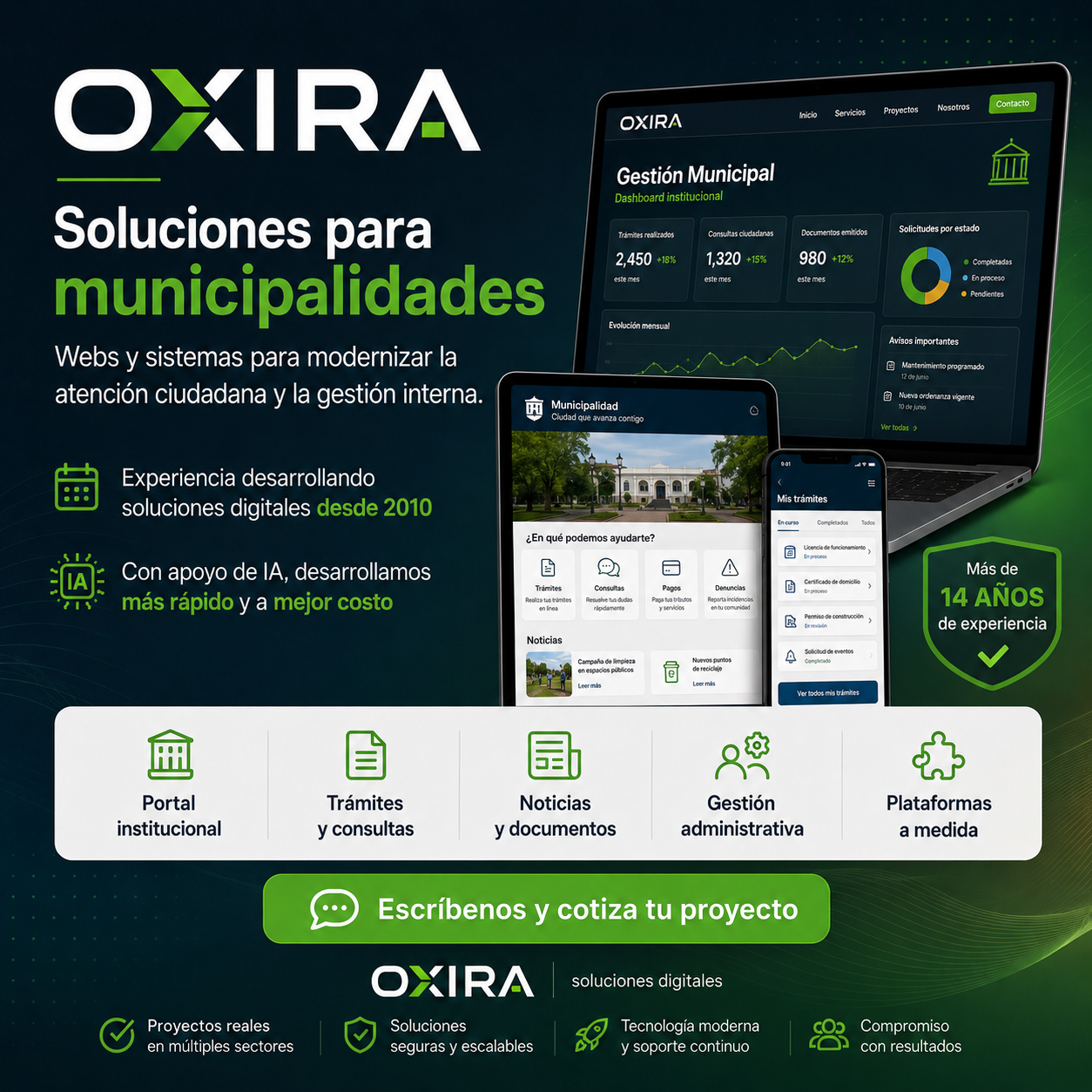 Soluciones para municipalidades